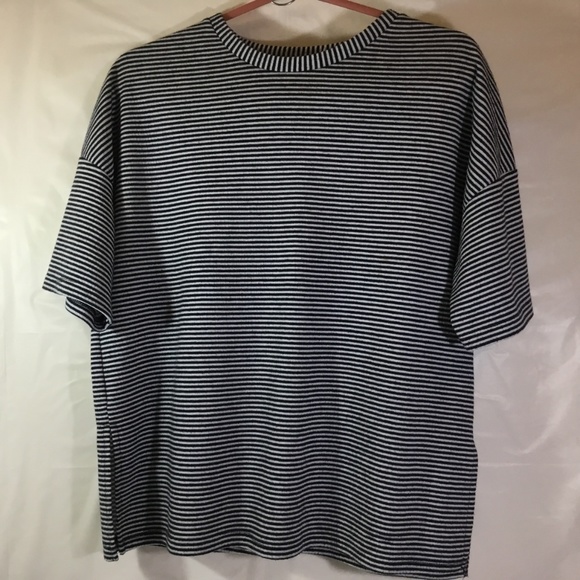 Zara Tops - 🖤Zara Trafaluc Womens Top Blue White Stripes
